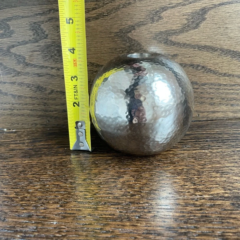 West Elm Silver Candle Holder (Taper or Tealight)